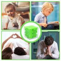 Garvee Money Maze Puzzle Box - Salvadanaio regalo con gioco del labirinto per bambini e adulti - Plastica - Sfidante e divertente