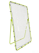 Garvee Rete Rebounder Doppia Regolabile 4x4.5 Piedi Telaio Acciaio 2,54 cm Rete PE Resistente Pieghevole Allenamento Baseball Pallavolo - Green