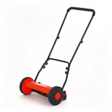 Garvee Tosaerba A Spinta 14" 5 Lame, Lama In Acciaio, Regolabile, Leggero, Silenzioso, Per Piccoli Giardini, Verde