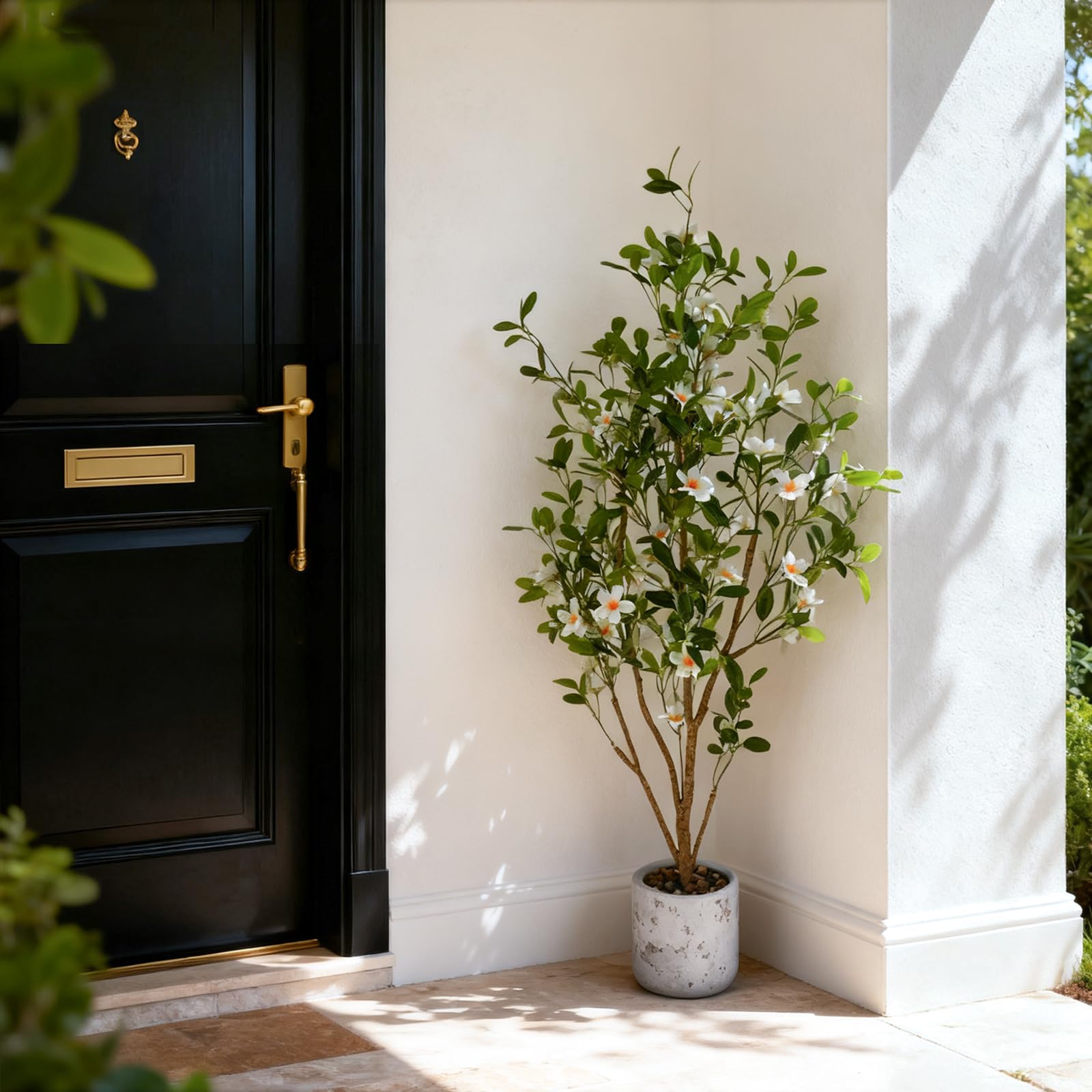 Alberi artificiali da interno Garvee da 2 piedi, realistici, senza manutenzione, durevoli, versatili, verdi