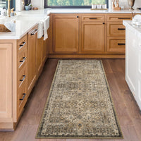 Tappeto vintage Garvee 80x150cm, lavabile, antiscivolo, stile boho, per soggiorno, camera da letto, sala da pranzo, beige