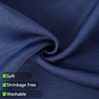 GARVEE Tessuto spesso idrorepellente robusto 72x72 pollici bagno blu navy