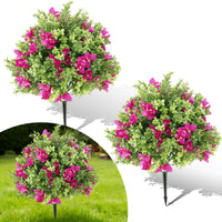Garvee 2 pezzi 2 piedi alberi artificiali per interni realistici facili da curare versatili durevoli verdi per la decorazione di casa e ufficio