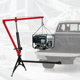 Garvee Gru Idraulica Per Camion 1000 Lbs, 3 Capacità Boom, Rotazione 360°, Acciaio Robusto, Montaggio Su Gancio, Officine E Cantieri - Red