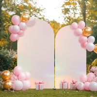 Garvee 6FT Spandex Copertura per arco nuziale - Elastico, glitterato - Poliestere/Spandex - Festa, Baby Shower, Fotografia - Oro, Argento, Colori fantasy