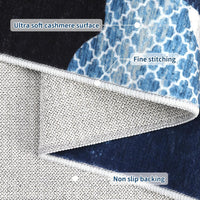 Tappeto moderno astratto Garvee da salotto 120x170 cm, a pelo corto, lavabile, antiscivolo, morbido, leggero, adatto a bambini e animali domestici, per soggiorno e ufficio.