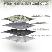 Tappeto vintage boho Garvee 120x170 cm, antiscivolo, lavabile, a pelo corto, con supporto in gomma TPR, per soggiorno, camera da letto, ufficio, beige