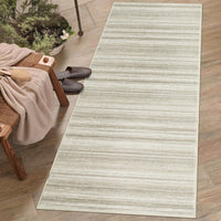 Tappeto Garvee 80x150cm antiscivolo lavabile beige per corridoio cucina camera da letto soggiorno