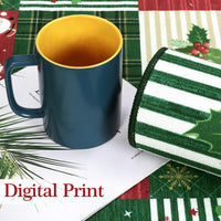 Garvee Alfombra Salon 100% pile di poliestere 200 g con TPR antiscivolo per Natale 80x150 cm Magic Night