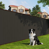 Garvee Rete Privacy Giardino HDPE 180 GSM Schermo Privacy 6x50 ft Protezione UV Telo Ombra Verde - Black