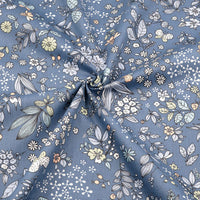 Set di 8 tessuti patchwork Garvee, cotone, 50x50 cm, morbidi e traspiranti, per cucito fai da te e quilting, motivo floreale