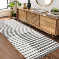 Tappeto Garvee 80x150 lavabile per corridoio, pelo corto, antiscivolo, morbido, moderno tappeto da corridoio per soggiorno, camera da letto, cucina, grigio chiaro
