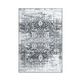 Tappeto Garvee Snowflakes Locket Small Collection 80x150cm Grigio Soggiorno Camera da letto - Grigio