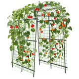 Garvee Arco Da Giardino In Metallo 229 cm, Supporto Regolabile, Resistente Alle Intemperie, Nero, Per Piante Rampicanti Ed Eventi Esterni - Nero