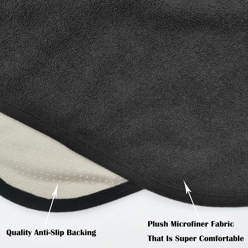 Garvee Copertura Universale Sedile Auto Anteriore Impermeabile Antiscivolo Microfibra Beige 75x142cm