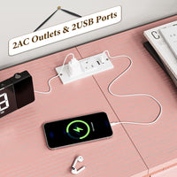 Mobile TV Garvee da 63" per TV da 65-75", 14 cassetti, piano in tessuto e legno, protezione antiribaltamento, camera da letto e soggiorno, resistente e sicuro