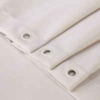 Tenda da doccia Garvee in poliestere impermeabile con ganci per vasca e doccia, beige, leggera, idrorepellente, facile da installare