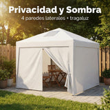 Garvee Tenda Da Sole Canopy Protezione UV Resistente Al Vento Tessuto Impermeabile Giardino Terrazza