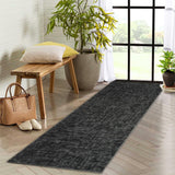 Garvee Tappeto Moderno Lavabile Antiscivolo 80x150cm Morbido Velluto Per Soggiorno E Camera