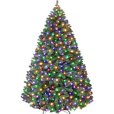 Garvee Albero di Natale Artificiale 180 cm con 250 LED - 758 Punte Verdi PVC, Supporto Metallo, Sistema Ombrello Interni Festivi