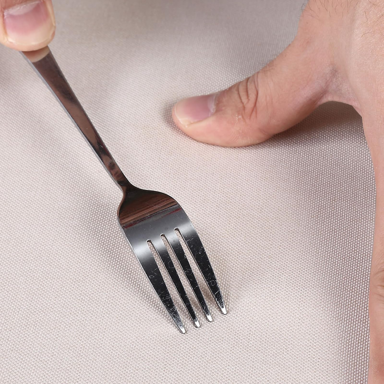 Tenda da doccia Garvee, 100% lino, poliestere, impermeabile, tessuto pesante, ganci rustici, beige, 48"x72" (112x182 cm), hotel di lusso