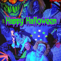 Garvee UV Blacklight 2-Pack 36W 12 LED Blacklight Bar Lampada 390-400nm Lunghezze d'onda UVA Cavo da 1,5M per Halloween Body Painting Decorazione per feste sul palco