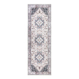 Tappeto da ingresso Garvee Runner, vintage, morbido, lavabile, antiscivolo, rosa, 60 x 230 cm