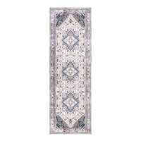 Tappeto da ingresso Garvee Runner, vintage, morbido, lavabile, antiscivolo, rosa, 60 x 230 cm