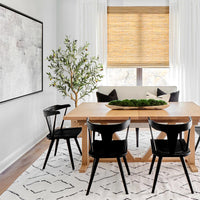 Albero di ulivo artificiale Garvee da 4,25 piedi con tronco realistico in PE, rami regolabili, seta di alta qualità, vaso stabile in PP per soggiorno e ufficio, verde