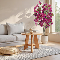 Garvee Bougainvillea Künstlicher Baum 4ft Hoch, Pflegeleicht & Lebensecht, Plastik, Vielseitig Für Zuhause & Büro, Grün