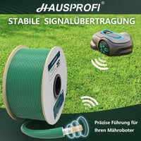 Garvee 50m Filo perimetrale universale per robot tagliaerba, filo di rame stagnato, Ø2,7mm, per tutti i robot tagliaerba, giardino, verde