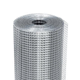 Rete metallica Garvee da 1/2 cm, 1097.28x3048 cm, filo di saldatura zincato robusto 19GA, versatile per pollame e giardino - bianco