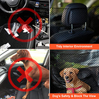 Garvee Hundegitter Auto Kofferraum 130x90cm Elastico Poliestere Universale SUV Van LKW Nero
