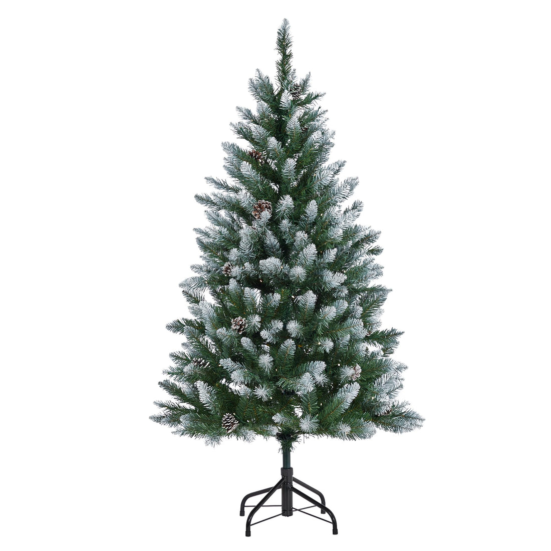 Albero di Natale artificiale Garvee – 180 cm, PE/PVC, 350 LED, 2200 rami, supporto in metallo per Natale
