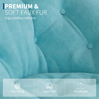 Poltrona Garvee Saucer Chair con struttura dorata, oversize, pieghevole, verde, per camera da letto e soggiorno, comoda, stabile