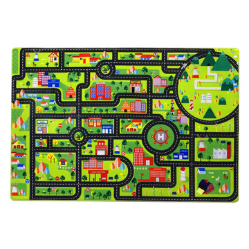 Garvee Tappeto Gioco Bambini Extra Large 140x200 Antiscivolo Morbido Velluto Educativo Colorato Per Camera E Sala Giochi