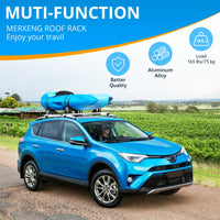 Barre portatutto Garvee universali regolabili da 20 a 54 pollici in acciaio e alluminio resistenti alla corrosione per auto SUV