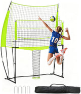 Garvee Rete Da Pallavolo Portatile Regolabile In Acciaio Antiruggine Con Borsa Per Interni Ed Esterni Altezza 8' 7'3" 6'6"