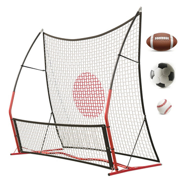 Garvee Football Rebounder 6x4 piedi – Robusto, versatile, ideale per uso interno ed esterno