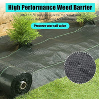 Tessuto anti-erbacce GARVEE, tessuto da giardino 122x7620 cm 5 oz, tessuto anti-erbacce di alta qualità per paesaggi, tessuto anti-erbacce, elevata permeabilità, ideale per aiuole, vialetti, pacciamatura