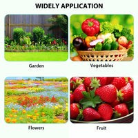 Serra Garvee 7x15x7FT – Serra con struttura in acciaio con 2 porte e 8 finestre per giardino e uso esterno