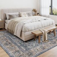 Tappeto lavabile Garvee in morbido cashmere e cotone, stampa boho vintage, soggiorno, camera da letto, 120x170 cm