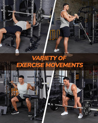 Bilanciere Olimpico Garvee 7 Piedi per Festa del Papà | 1000 Libbre, Impugnatura Precisione, Acciaio Giapponese Cromato, Palestra Domestica 2"