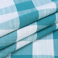 Garvee Valance Buffalo Check Tende per Cucina Mezza Finestra 56" Lunghe Poliestere Filtrante Luce