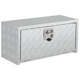 Garvee Cassetta Attrezzi Sotto Scocca 76,2 cm Alluminio per Pickup RV - Robusta, Impermeabile, Serratura - Argento