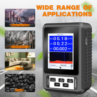 Contatore Geiger Garvee XR1-B Dosimetro Rilevatore Radiazioni Nero Portatile Preciso - Regalo Festa del Papà per Laboratorio e Campo