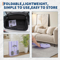 Garvee Pilates Reformer Board portatile multifunzionale pieghevole da 400 libbre in polipropilene compatto per l'allenamento a casa