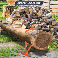 Sollevatore per tronchi Garvee Heavy Duty da 51 pollici in acciaio al carbonio con gancio regolabile per taglialegna da ardere, operai edili, lavori forestali, robusto e portatile