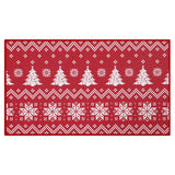 Zerbino Garvee Boho per interni ed esterni, 40 x 60 cm, lavabile in lavatrice, antiscivolo, stile fattoria