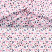 Tessuto di cotone Garvee quadrato 50x50cm motivo floreale traspirante morbido per patchwork cucito fai da te arti e mestieri